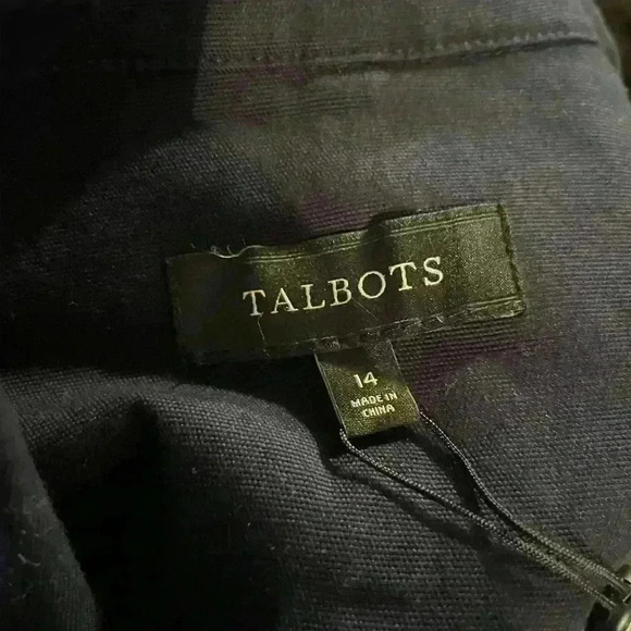 Talbots NWT Navy Women’s Suit Jacket Size 14 - Picture 7 of 13